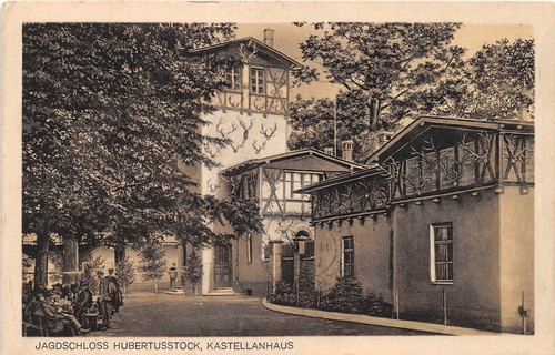 Jagdschloss hubertusstock - ak,