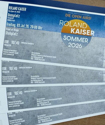 Roland kaiser open air - kaiser,