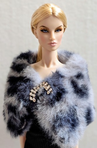 Barbie stola grau für fashion - barbie,