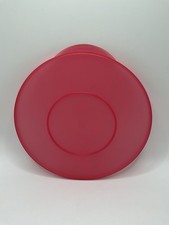 Tupperware Ersatzteil 3096 Schüssel 1,3 l Deckel Junge Welle Ø 17,7 cm Rot T.