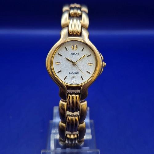 Elegante pulsar damen uhr gold - elegante,