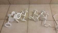 Drapierhaken Raffhalter weiß