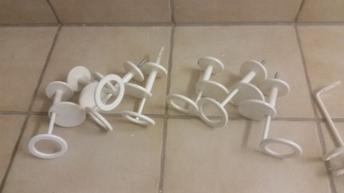 Drapierhaken raffhalter weiß - raffhalter,