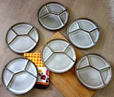 6 robuste Grillteller Fondue
