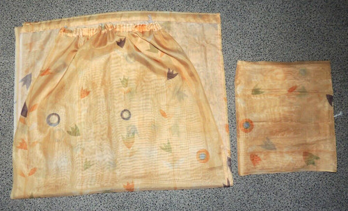 Store gardinenschals - 2x, /