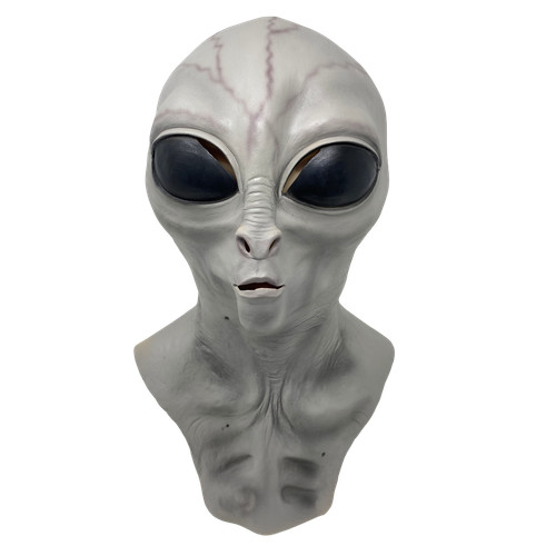 Graue alien maske ufo - graue, alien-maske
