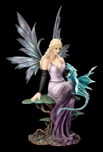 Elfenfigur lila auf - elfenfigur,