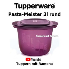 Tupperware Pasta Meister rund 3l lila Nudelkocher Pastamaker Mikrowelle neu/OVP