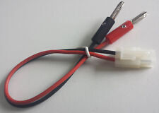 Tamiya Stecker Ladekabel mit 4mm Bananenstecker - Silikonkabel hochwertig