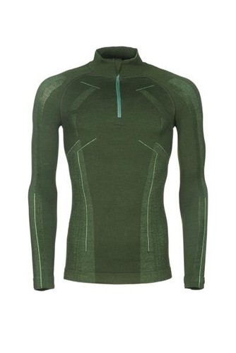 Jagdhund unterhemd half zip - jagdhund, half-zip
