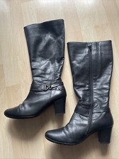 GABOR Weitschaft-Stiefel Schwarz Grösse 6