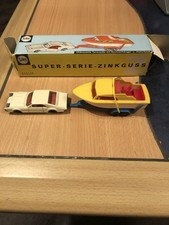 Siku v297 Oldsmobile mit Bootsanhänger und OVP