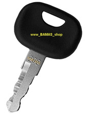 #18 Nr. 202 VOLVO Baumaschinen Schlüssel Minibagger, Radlader, Zündschlüssel