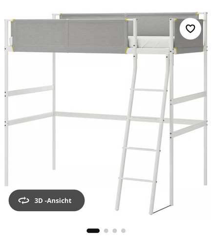 Ikea hochbett metall mit - metall,