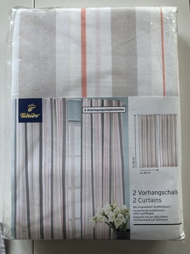 Neu ovp tchibo vorhangschals - neu,