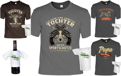 Geschenkset shirt papa - t-shirt,