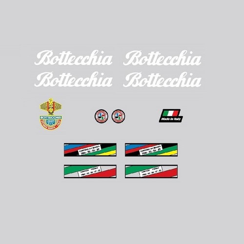 Bottecchia bicycle decals - bicycle,