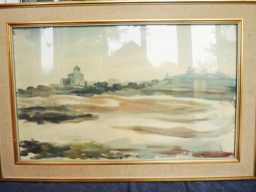 Aquarell bild russische - aquarell,