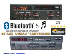 Bluetooth 5.0 AUX Modernisierung Umbau AUDI Gamma 2 CC Delta Oldtimer gamma III