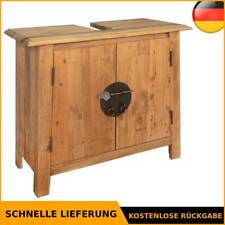 Vintage Badezimmer Unterschrank Recyceltes Massivholz Waschbeckenunterschrank DE