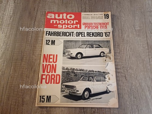 Alte autozeitschrift auto - alte,