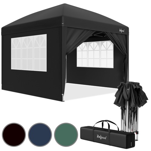 Partyzelt 3x3m pavillon mit - partyzelt,