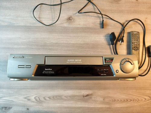 Panasonic fj610 vhs vcr - panasonic, nv-fj610