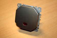 Merten OctoColor Kontroll Schalter mit Wippe in bronze