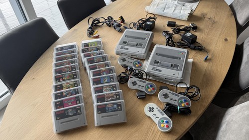 Snes konvolut 2 - –, konsolen