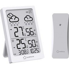 Renkforce RF-6416472 RF-6416472 Funk-Wetterstation  Anzahl Sensoren max. 1 St.