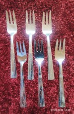 6 Kuchengabeln echt 830 Silber