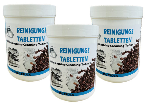 3x200 reinigungstabletten für - reinigungstabletten,