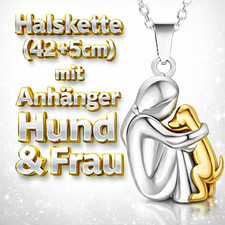 Kette mit Anhänger Hund &
