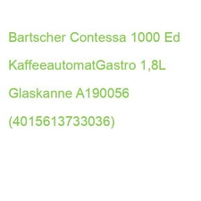 Bartscher Contessa 1000 Ed