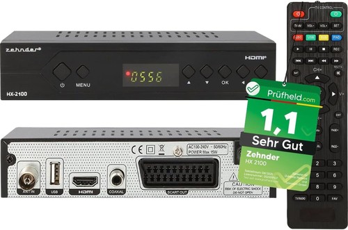 Zehnder 2100 full - full, dvb-c