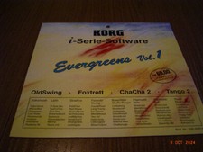 Korg I-Series Style Evergreens Vol. 1