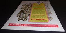 prospekt blatt alt asse hohner akkordeon lindberg versand reklame werbung 1952
