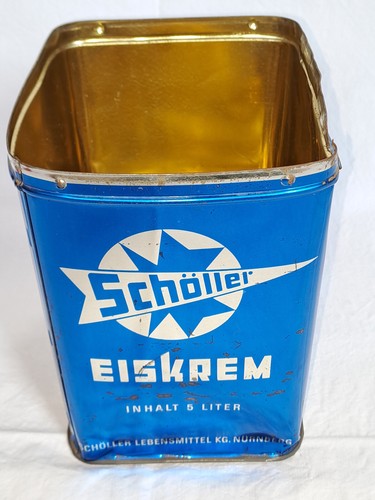 Blechdose schöller eiskrem - schöller, 5