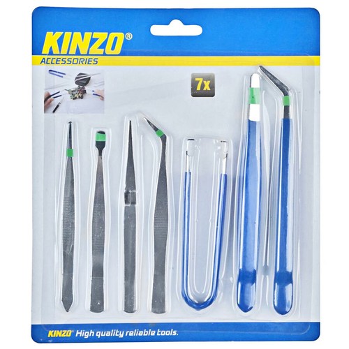 Pinzetten 7er set kinzo - set,