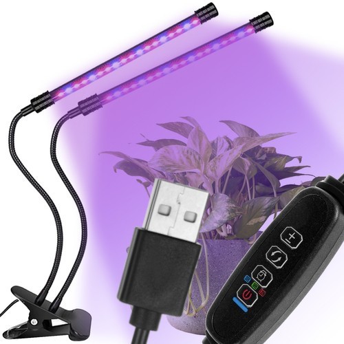 Led pflanzenlampe kopf - pflanzenlampe, 2-kopf
