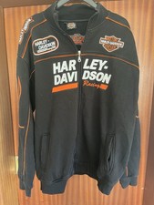 Harley Davidson Fleece Jacke Baumwolle Polyester Gr. 3XL eher XL oder XXL USA