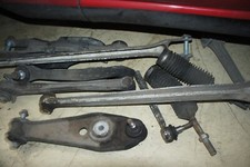 PORSCHE Boxster Bj. 2000 Querlenker Schubstange Trägergelenk Konvolut Fahrwerk