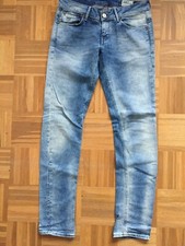 absolut lässige G Star Jeans SKINNY W 29 L 32 tolles Modell helle Waschung