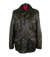 MILESTONE Jacke 50 Lederjacke Mambo Lammleder Regular Fit Braun Original *TOP*