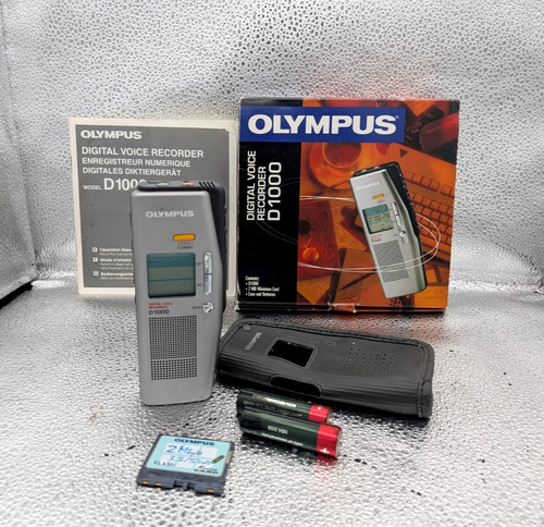Olympus d1000 digital voice - olympus,