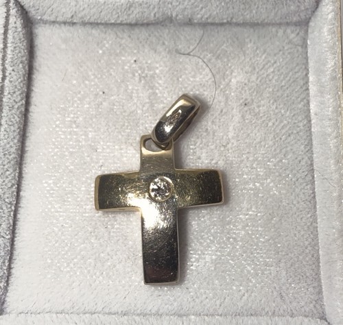 Kreuz anhänger 750er gold - 750er,