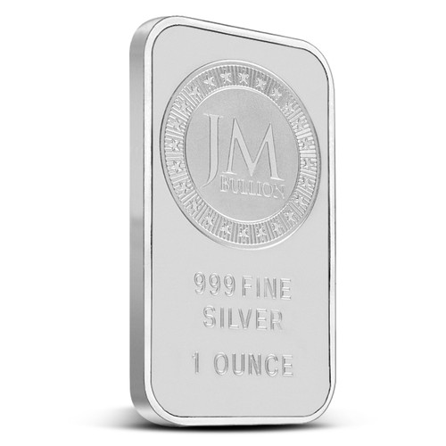 Bullion silver bar - jm,
