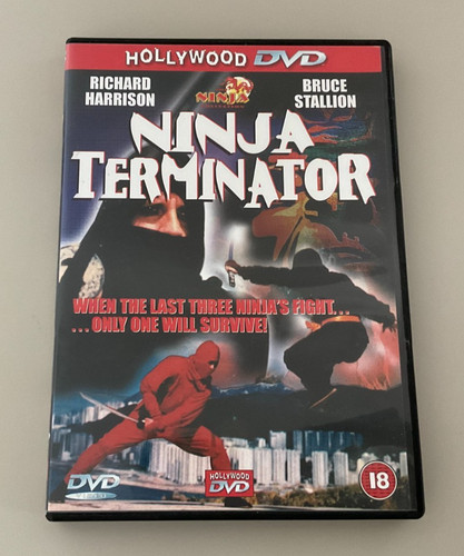 Ninja terminator dvd - ninja,
