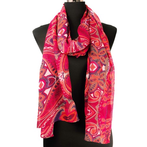 Damen schal halstuch rosa - damen,