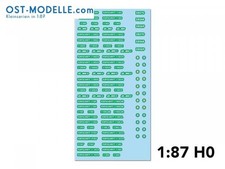 Decals Fortschritt ZT 300 - 403 H0 1:87 CPL-Modelle